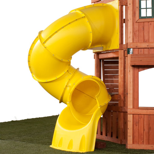 SwingnSlide Turbo Tube Spiral Slide for 5' Deck & Reviews Wayfair